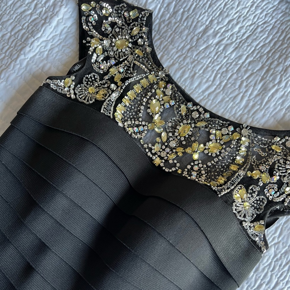 Sherri hill mini bandage dress size 0